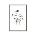 Picture of Black Botanical II  _GroupedProduct_Rectangle_Portrait_Framed_Matted_