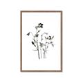 Picture of Black Botanical II  _GroupedProduct_Rectangle_Portrait_Framed_Matted_