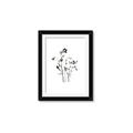 Picture of Black Botanical II  _GroupedProduct_Rectangle_Portrait_Framed_Matted_