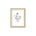 Picture of Black Botanical II  _GroupedProduct_Rectangle_Portrait_Framed_Matted_