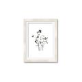 Picture of Black Botanical II  _GroupedProduct_Rectangle_Portrait_Framed_Matted_