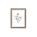 Picture of Black Botanical II  _GroupedProduct_Rectangle_Portrait_Framed_Matted_