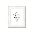 Picture of Black Botanical II  _GroupedProduct_Rectangle_Portrait_Framed_Matted_