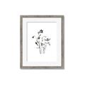 Picture of Black Botanical II  _GroupedProduct_Rectangle_Portrait_Framed_Matted_
