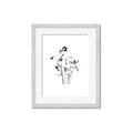 Picture of Black Botanical II  _GroupedProduct_Rectangle_Portrait_Framed_Matted_