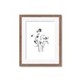 Picture of Black Botanical II  _GroupedProduct_Rectangle_Portrait_Framed_Matted_
