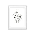 Picture of Black Botanical II  _GroupedProduct_Rectangle_Portrait_Framed_Matted_