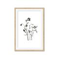 Picture of Black Botanical II  _GroupedProduct_Rectangle_Portrait_Framed_Matted_