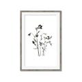 Picture of Black Botanical II  _GroupedProduct_Rectangle_Portrait_Framed_Matted_