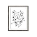 Picture of Whimsy Botanical II  _GroupedProduct_Rectangle_Portrait_Framed_Matted_