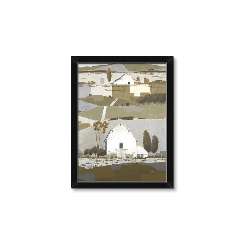 Picture of Layered Farm Landscape I  _GroupedProduct_Rectangle_Portrait_Framed_Matted_