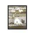 Picture of Layered Farm Landscape I  _GroupedProduct_Rectangle_Portrait_Framed_Matted_