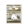 Picture of Layered Farm Landscape I  _GroupedProduct_Rectangle_Portrait_Framed_Matted_