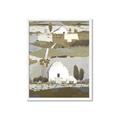 Picture of Layered Farm Landscape I  _GroupedProduct_Rectangle_Portrait_Framed_Matted_