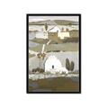 Picture of Layered Farm Landscape I  _GroupedProduct_Rectangle_Portrait_Framed_Matted_