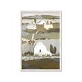 Picture of Layered Farm Landscape I  _GroupedProduct_Rectangle_Portrait_Framed_Matted_