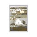 Picture of Layered Farm Landscape I  _GroupedProduct_Rectangle_Portrait_Framed_Matted_