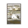 Picture of Layered Farm Landscape I  _GroupedProduct_Rectangle_Portrait_Framed_Matted_