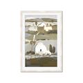 Picture of Layered Farm Landscape I  _GroupedProduct_Rectangle_Portrait_Framed_Matted_