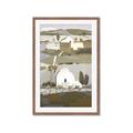 Picture of Layered Farm Landscape I  _GroupedProduct_Rectangle_Portrait_Framed_Matted_