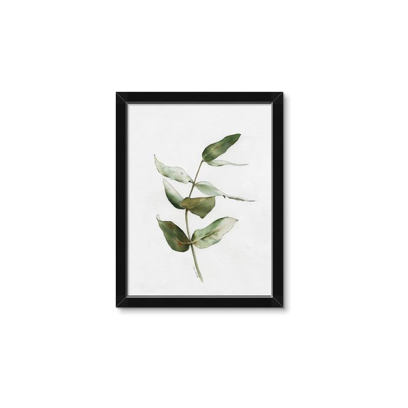 Picture of Green Leaves I  _GroupedProduct_Rectangle_Portrait_Framed_Matted_