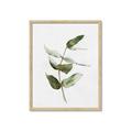 Picture of Green Leaves I  _GroupedProduct_Rectangle_Portrait_Framed_Matted_
