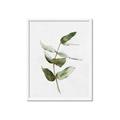 Picture of Green Leaves I  _GroupedProduct_Rectangle_Portrait_Framed_Matted_