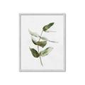 Picture of Green Leaves I  _GroupedProduct_Rectangle_Portrait_Framed_Matted_