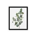 Picture of Green Leaves II  _GroupedProduct_Rectangle_Portrait_Framed_Matted_