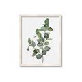 Picture of Green Leaves II  _GroupedProduct_Rectangle_Portrait_Framed_Matted_