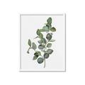 Picture of Green Leaves II  _GroupedProduct_Rectangle_Portrait_Framed_Matted_