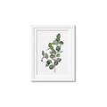 Picture of Green Leaves II  _GroupedProduct_Rectangle_Portrait_Framed_Matted_