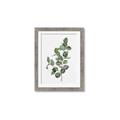 Picture of Green Leaves II  _GroupedProduct_Rectangle_Portrait_Framed_Matted_