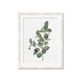 Picture of Green Leaves II  _GroupedProduct_Rectangle_Portrait_Framed_Matted_