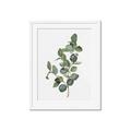 Picture of Green Leaves II  _GroupedProduct_Rectangle_Portrait_Framed_Matted_