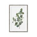 Picture of Green Leaves II  _GroupedProduct_Rectangle_Portrait_Framed_Matted_