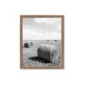 Picture of Hay Bail _GroupedProduct_Rectangle_Portrait_Photography _GroupedProduct_Rectangle_Portrait_Framed_Matted_