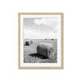 Picture of Hay Bail _GroupedProduct_Rectangle_Portrait_Photography _GroupedProduct_Rectangle_Portrait_Framed_Matted_