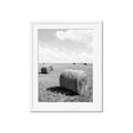 Picture of Hay Bail _GroupedProduct_Rectangle_Portrait_Photography _GroupedProduct_Rectangle_Portrait_Framed_Matted_