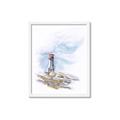 Picture of Lighthouse l _GroupedProduct_Rectangle_Portrait_Framed_Matted_