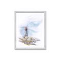Picture of Lighthouse l _GroupedProduct_Rectangle_Portrait_Framed_Matted_