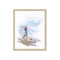 Picture of Lighthouse l _GroupedProduct_Rectangle_Portrait_Framed_Matted_