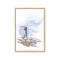 Picture of Lighthouse l _GroupedProduct_Rectangle_Portrait_Framed_Matted_