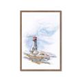 Picture of Lighthouse l _GroupedProduct_Rectangle_Portrait_Framed_Matted_