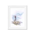 Picture of Lighthouse l _GroupedProduct_Rectangle_Portrait_Framed_Matted_