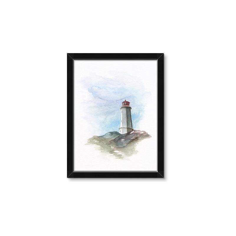 Picture of Lighthouse ll _GroupedProduct_Rectangle_Portrait_Framed_Matted_