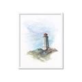 Picture of Lighthouse ll _GroupedProduct_Rectangle_Portrait_Framed_Matted_