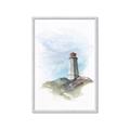 Picture of Lighthouse ll _GroupedProduct_Rectangle_Portrait_Framed_Matted_