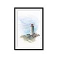 Picture of Lighthouse ll _GroupedProduct_Rectangle_Portrait_Framed_Matted_