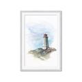 Picture of Lighthouse ll _GroupedProduct_Rectangle_Portrait_Framed_Matted_